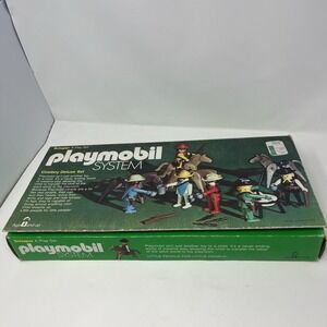 Playmobil System Cowboy Deluxe Set No 040 1976 Incomplete